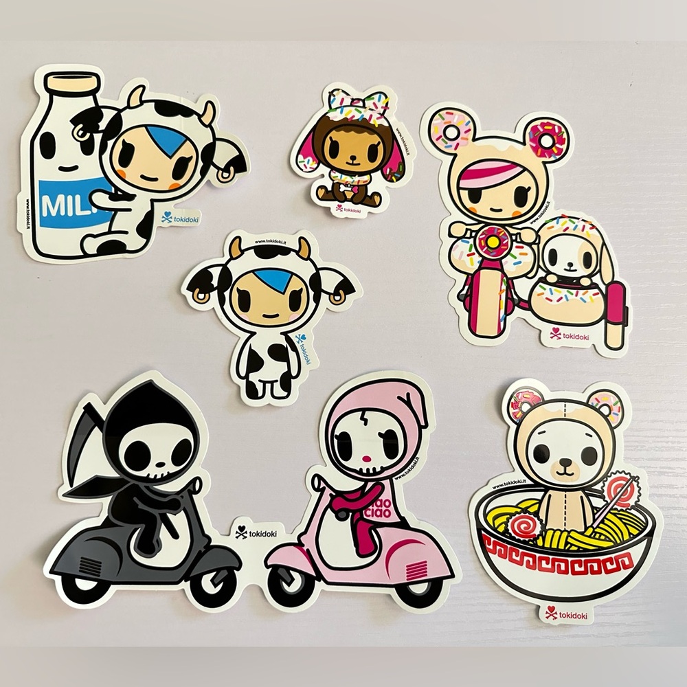 Tokidoki Stickers